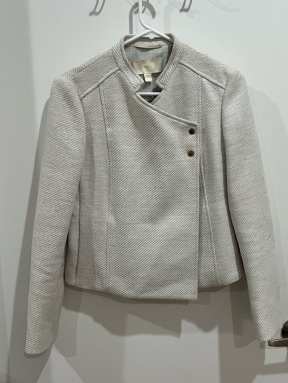 Boss Cream Textured Blazer